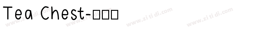 Tea Chest字体转换